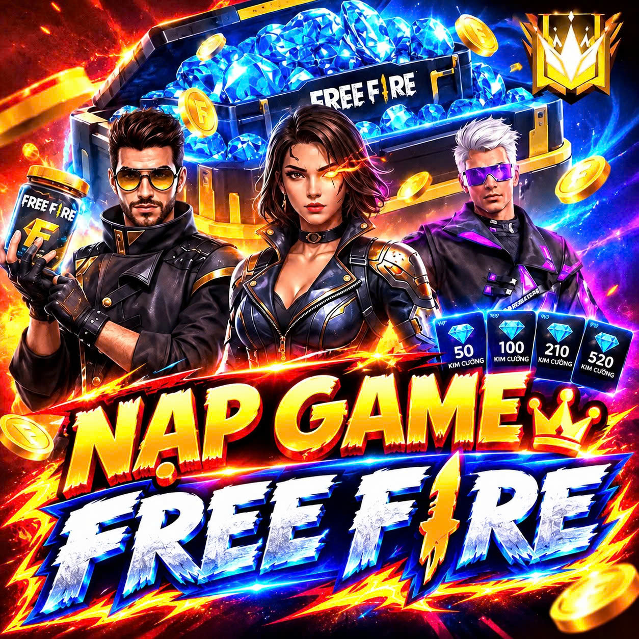 Kim Cương Free Fire