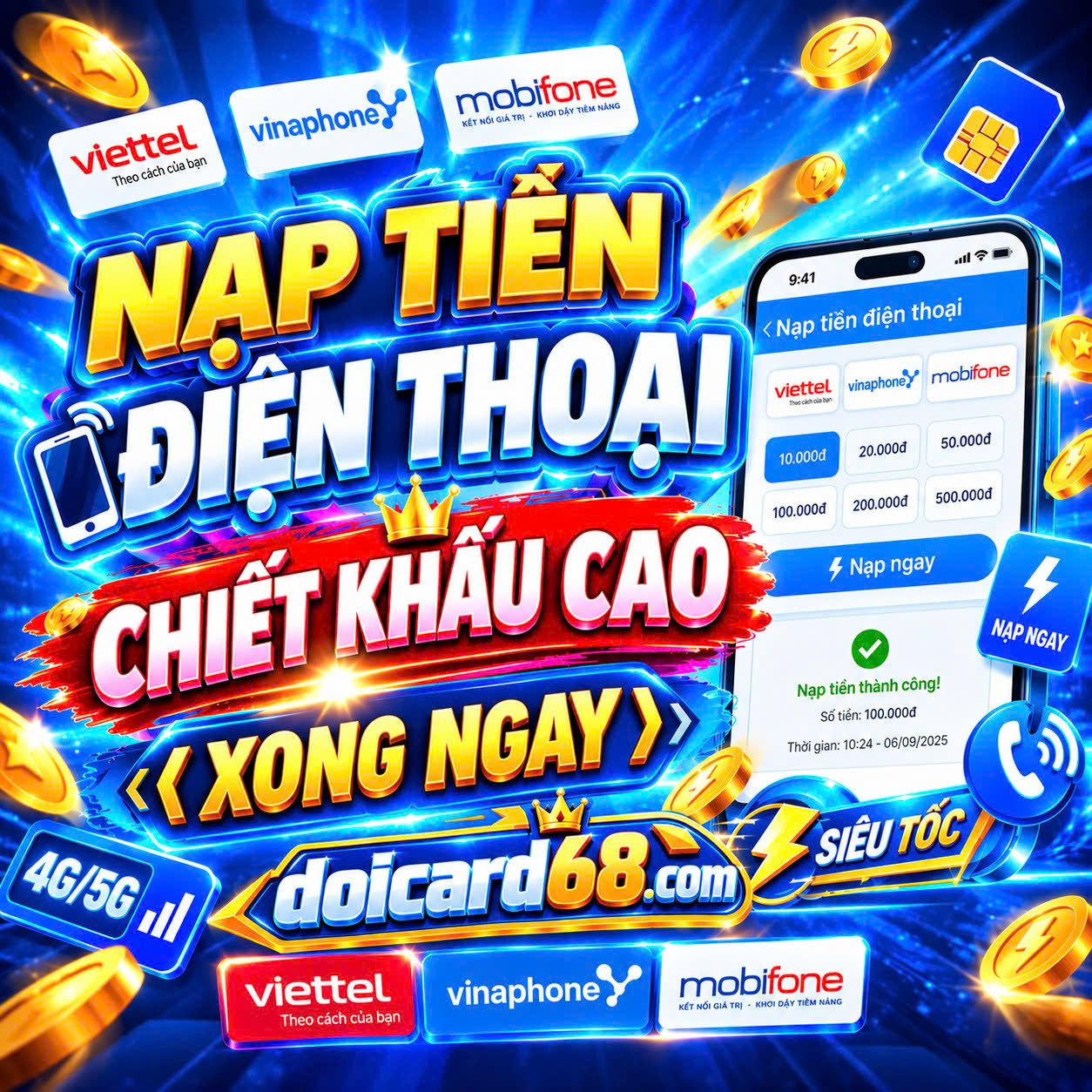 Nạp Tiền Vào Sim