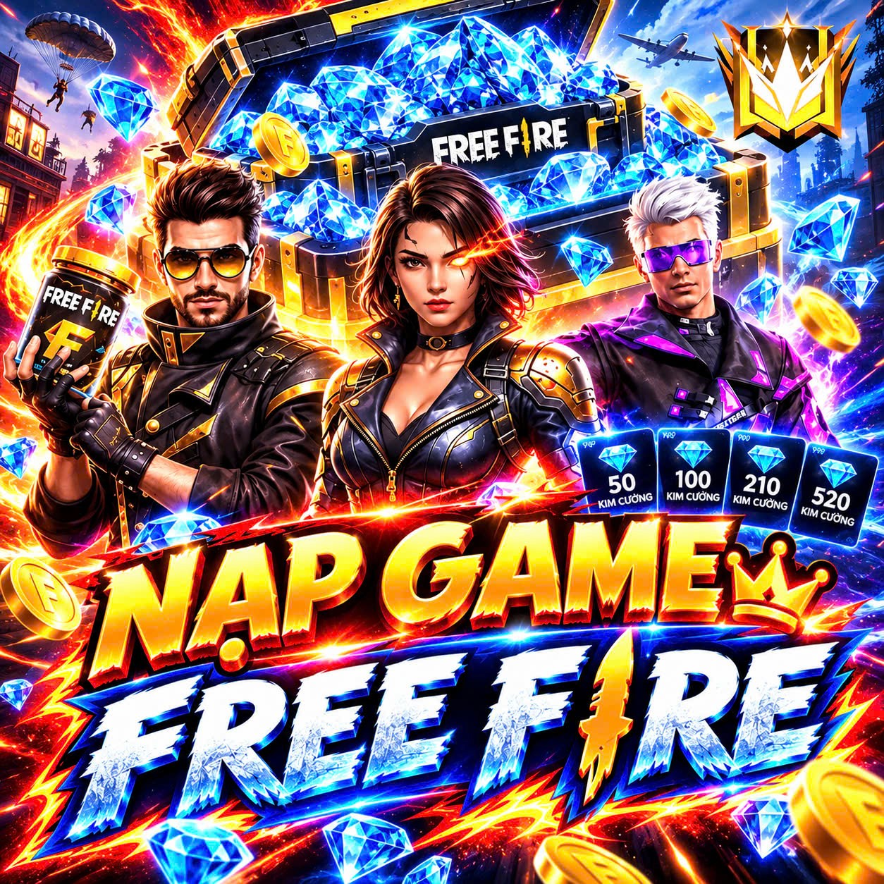 Kim Cương Free Fire
