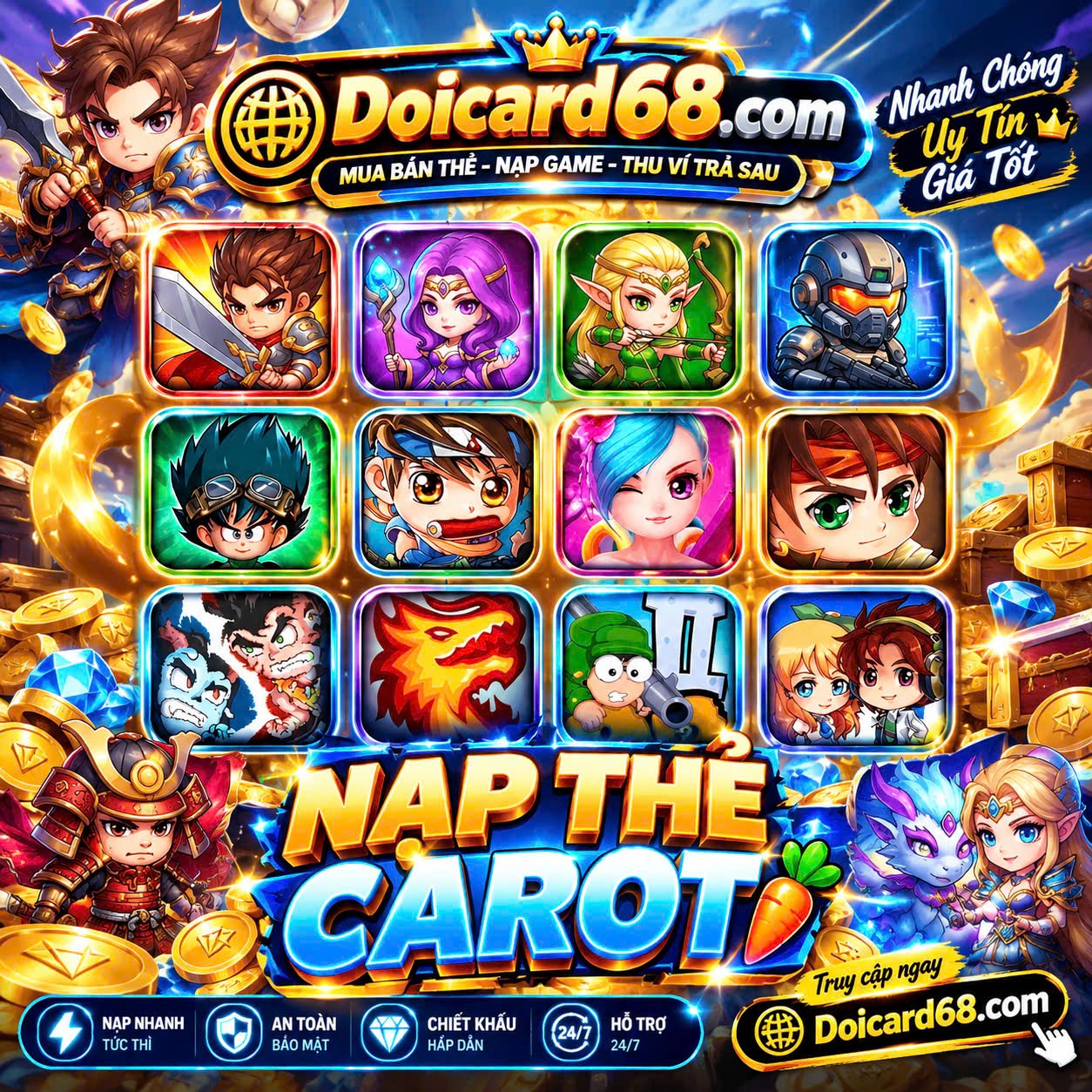 Nạp Thẻ Carot
