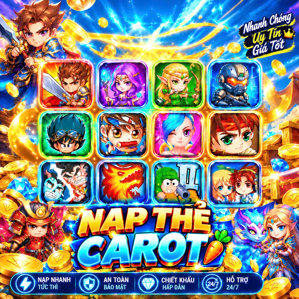 Nạp Thẻ Carot
